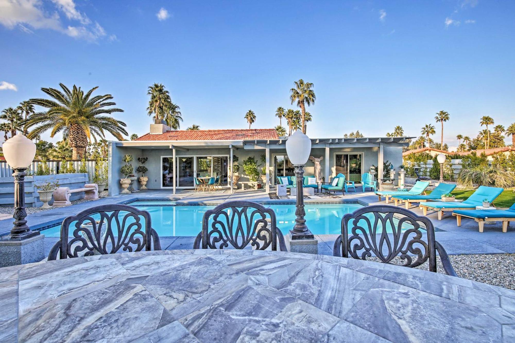 Вилла Pet-Friendly Palm Springs Escape With Heated Pool! Экстерьер фото